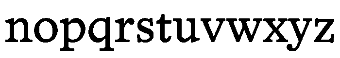 HALTimezone Regular Font LOWERCASE