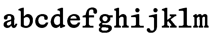 HALTimezoneMono Medium FONT