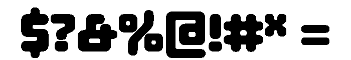 HALTwins Bold 11 Font OTHER CHARS
