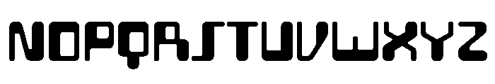 HALTwins Semi Bold 10 Font UPPERCASE