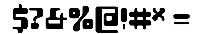 HALTwins Semi Light 01 Font OTHER CHARS