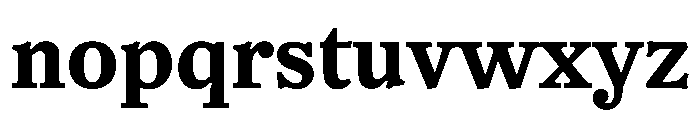 Haarlem Bold Font LOWERCASE
