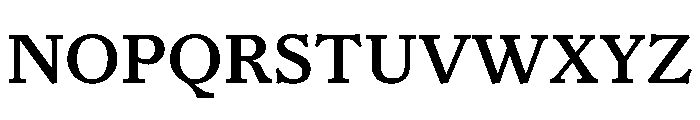 Haarlem Medium Font UPPERCASE