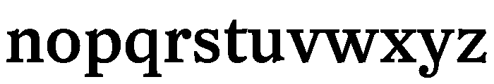 Haarlem Medium Font LOWERCASE