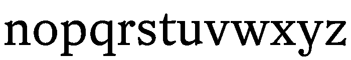 Haarlem Regular Font LOWERCASE