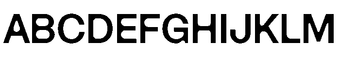 Haben Bold Font UPPERCASE