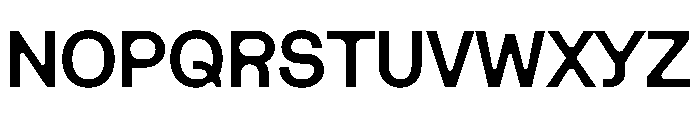Haben Bold Font UPPERCASE