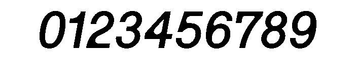 Haben DemiItalic Font OTHER CHARS