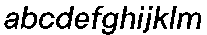 Haben DemiItalic FONT