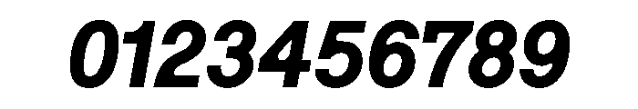 Haben ExtraItalic Font OTHER CHARS