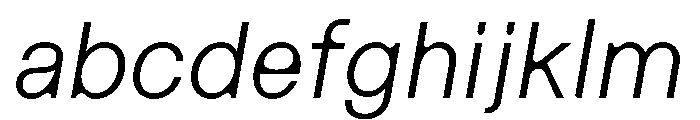 Haben Italic FONT
