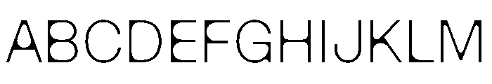 Haben Light Font UPPERCASE