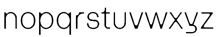 Haben Light Font LOWERCASE