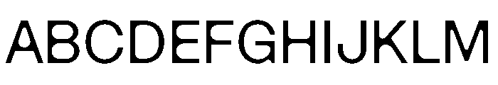 Haben Medium Font UPPERCASE