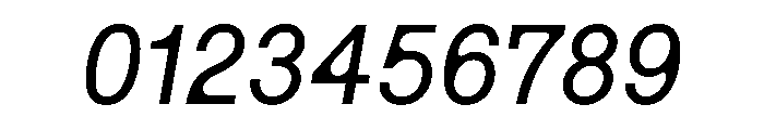 Haben MediumItalic Font OTHER CHARS