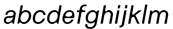Haben MediumItalic FONT