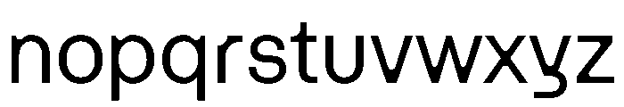 Haben Medium Font LOWERCASE