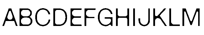 Haben Regular Font UPPERCASE