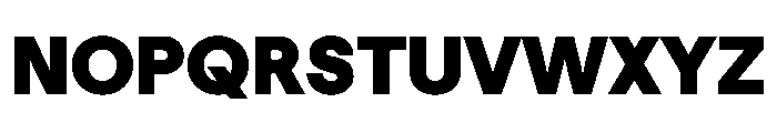 Haffer TRIAL Black Instance Font UPPERCASE