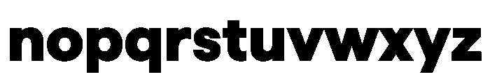 Haffer TRIAL Black Instance Font LOWERCASE