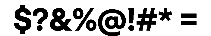 Haffer TRIAL Bold Instance Font OTHER CHARS