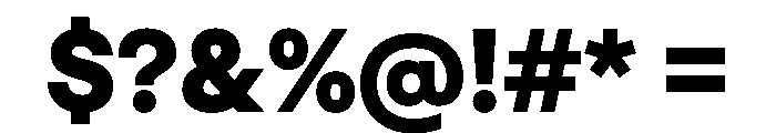 Haffer TRIAL Heavy Instance Font OTHER CHARS