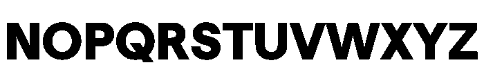 Haffer TRIAL Heavy Instance Font UPPERCASE