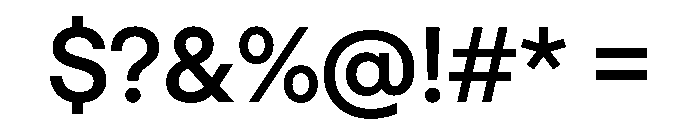 Haffer TRIAL Medium Instance Font OTHER CHARS