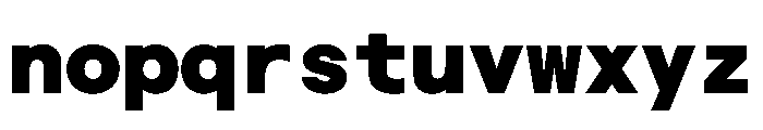 Haffer TRIAL MonoBlack Instance Font LOWERCASE