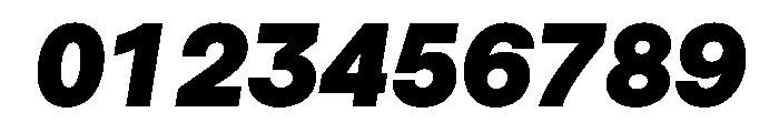 Haffer TRIAL MonoBlackItalic Instance Font OTHER CHARS