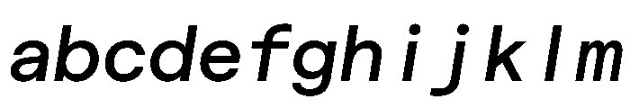 Haffer TRIAL MonoMediumItalic Instance FONT
