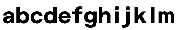 Haffer TRIAL SemiMonoBold Instance FONT