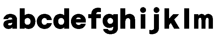 Haffer TRIAL SemiMonoHeavy Instance FONT