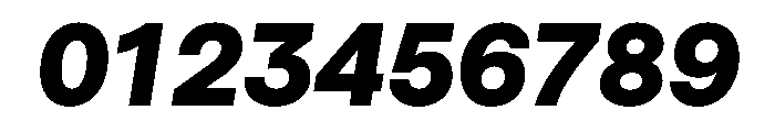 Haffer TRIAL SemiMonoHeavyItalic Instance Font OTHER CHARS