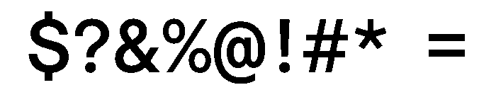 Haffer TRIAL SemiMonoMedium Instance Font OTHER CHARS