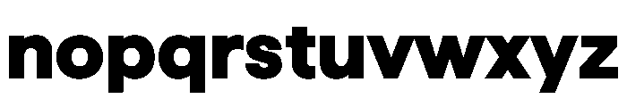 Haffer TRIAL XHBlack Instance Font LOWERCASE
