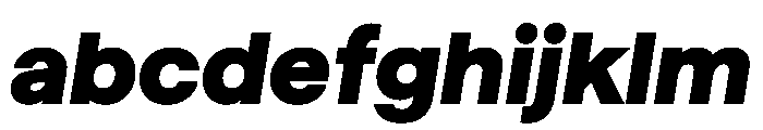 Haffer TRIAL XHBlackItalic Instance FONT