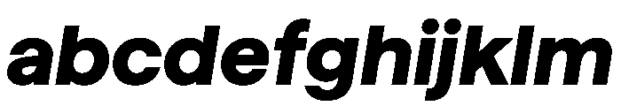 Haffer TRIAL XHHeavyItalic Instance FONT