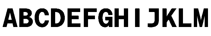 Haffer TRIAL XHMonoBold Instance Font UPPERCASE