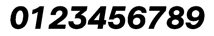 Haffer TRIAL XHMonoBoldItalic Instance Font OTHER CHARS
