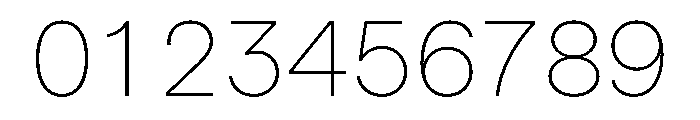 Haffer TRIAL XHMonoThin Instance Font OTHER CHARS