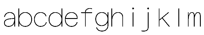 Haffer TRIAL XHMonoThin Instance FONT