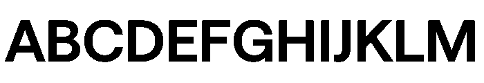 Haffer TRIAL XHSemiBold Instance Font UPPERCASE