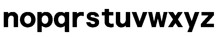 Haffer TRIAL XHSemiMonoBold Instance Font LOWERCASE
