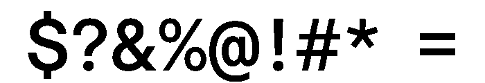 Haffer TRIAL XHSemiMonoMedium Instance Font OTHER CHARS