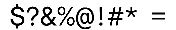 Haffer TRIAL XHSemiMonoRegular Instance Font OTHER CHARS