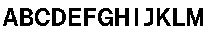 Haffer TRIAL XHSemiMonoSemiBold Instance Font UPPERCASE