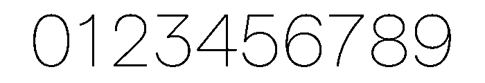 Haffer TRIAL XHSemiMonoThin Instance Font OTHER CHARS