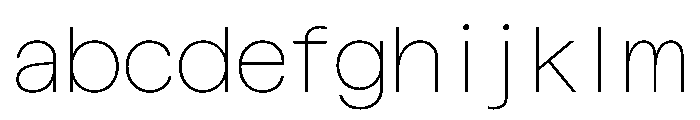 Haffer TRIAL XHSemiMonoThin Instance FONT