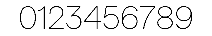 Haffer TRIAL XHThin Instance Font OTHER CHARS